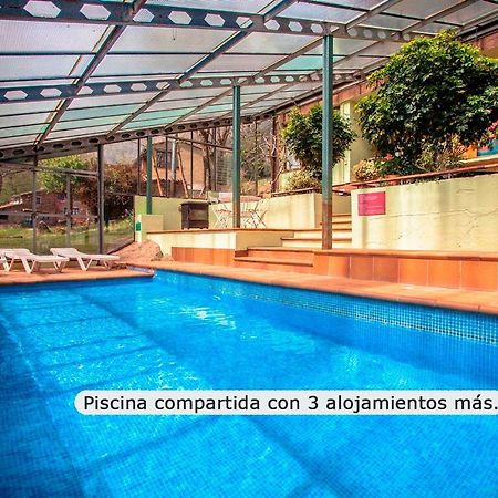 La Cabana Del Moli De La Plana Riudaura Exterior foto
