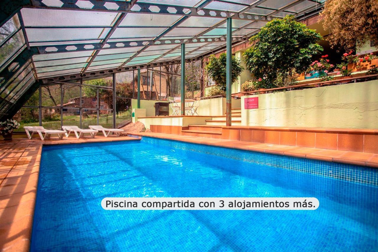 La Cabana Del Moli De La Plana Riudaura Exterior foto