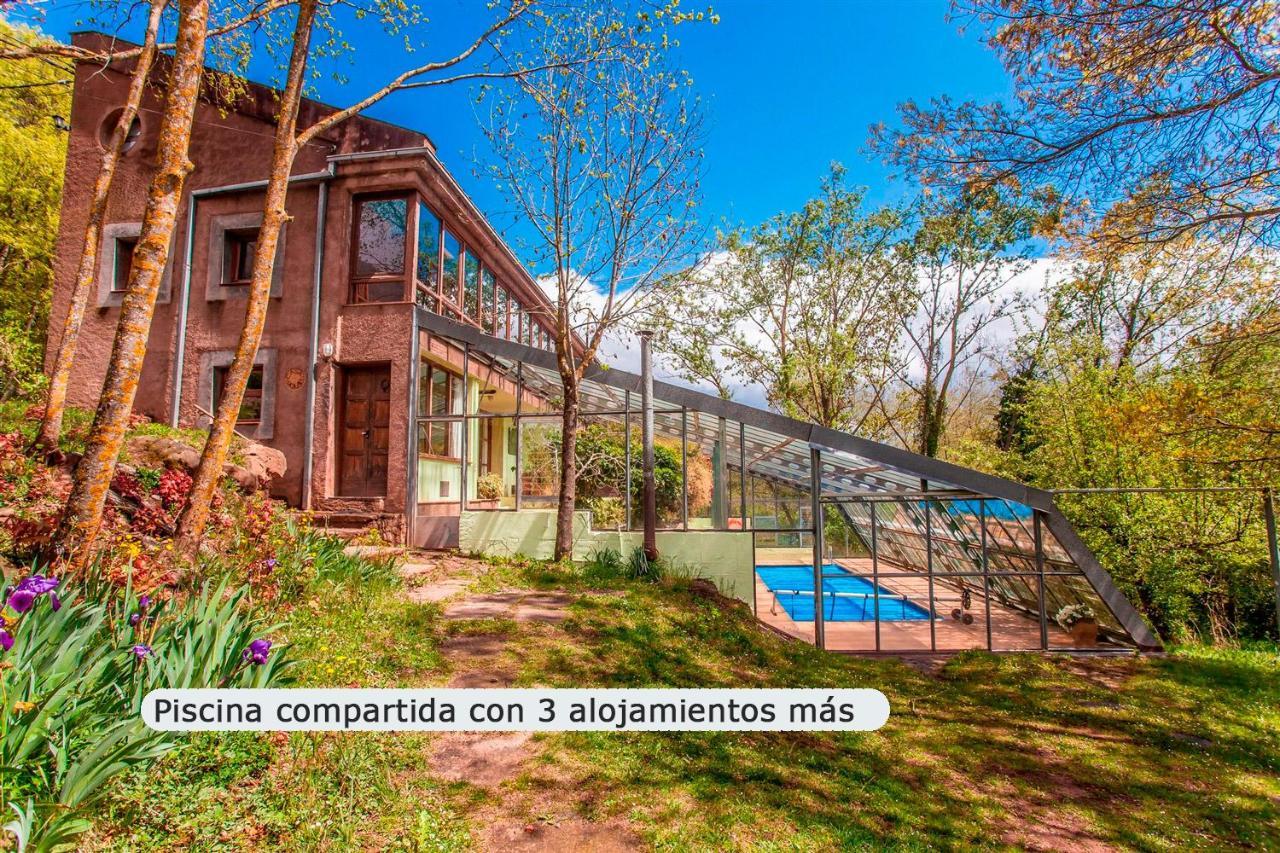 La Cabana Del Moli De La Plana Riudaura Exterior foto