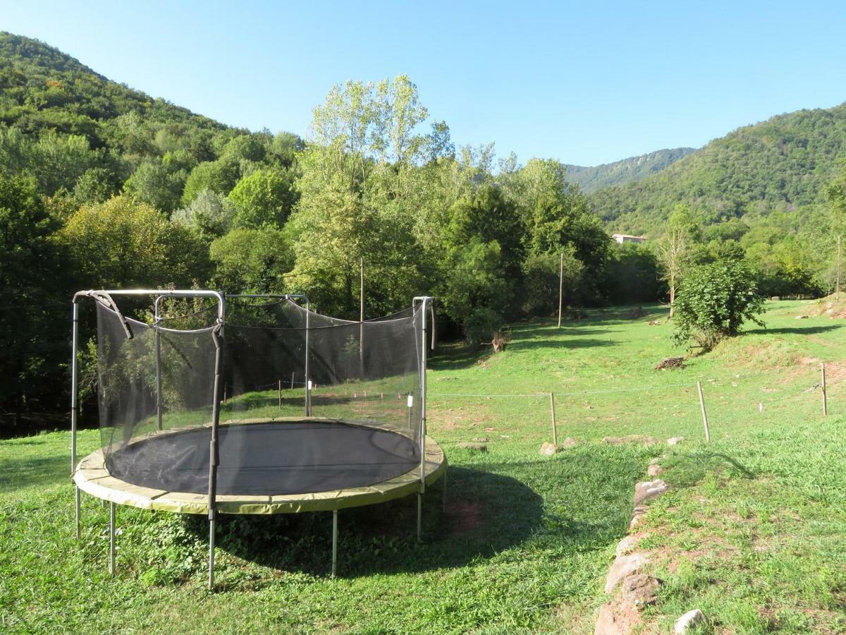 La Cabana Del Moli De La Plana Riudaura Exterior foto