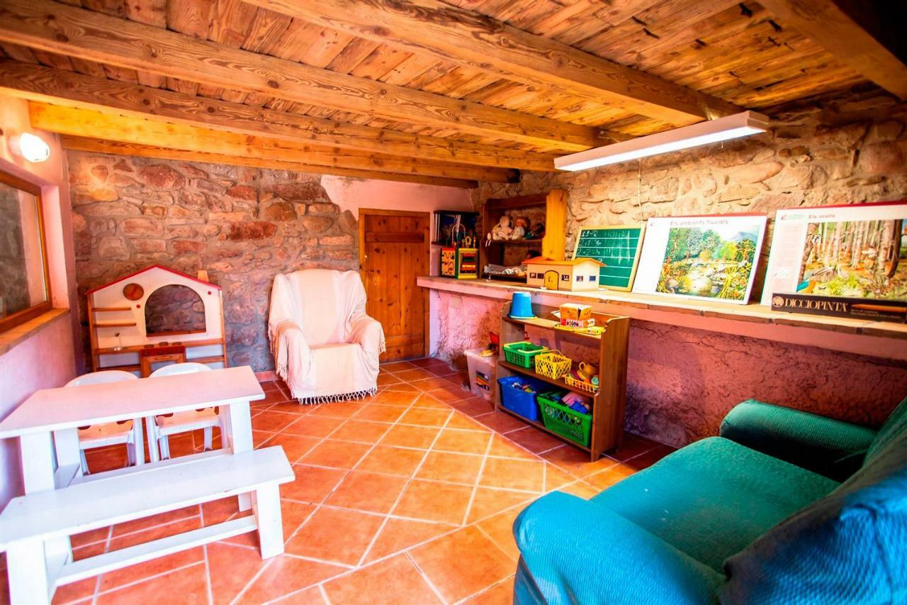 La Cabana Del Moli De La Plana Riudaura Exterior foto